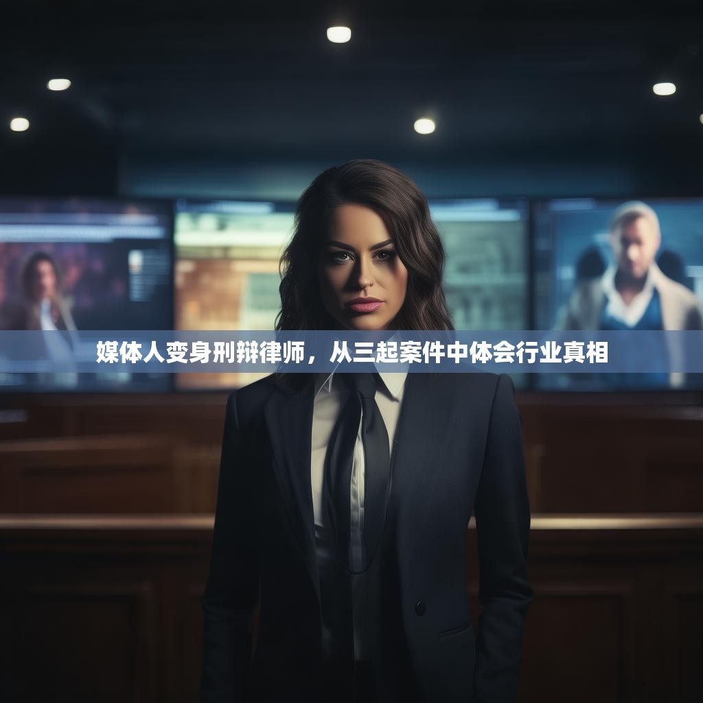 媒体人变身刑辩律师，从三起案件中体会行业真相